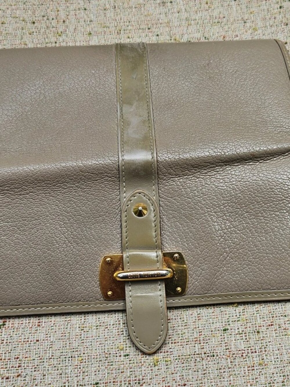 Louis Vuitton Wallet Leather Card Holder Bifold Purse Clutch Made in Italy Auth - Picture 4 of 11